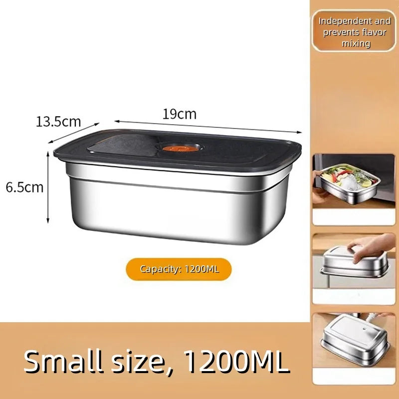 Stainless Steel Food Storage Container With Lid