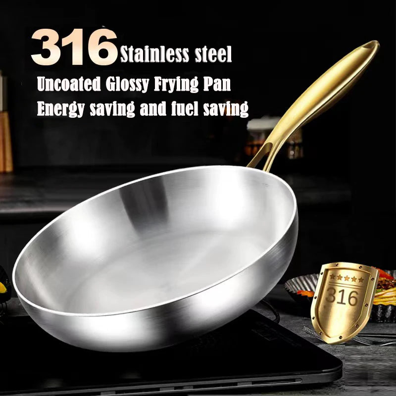 Stainless Steel Frying Pan