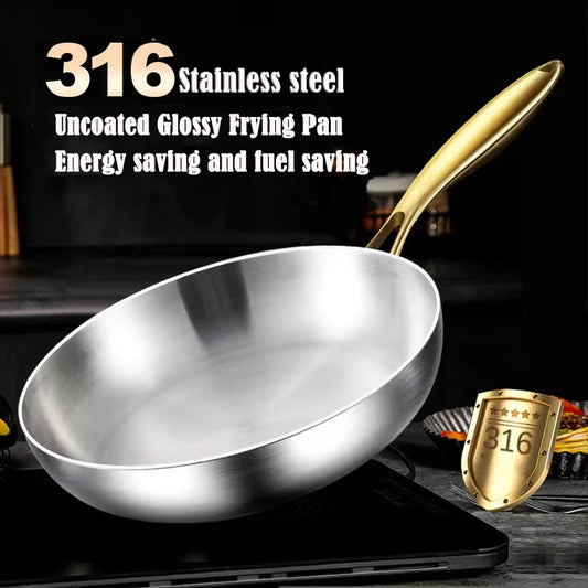Stainless Steel Frying Pan