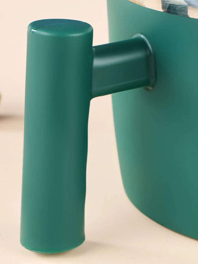 Stainless Steel Soup Bowl With Lid with Seal And Portable Drain Bowl