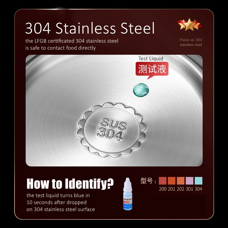 Pasta Bowl Stainless Steel