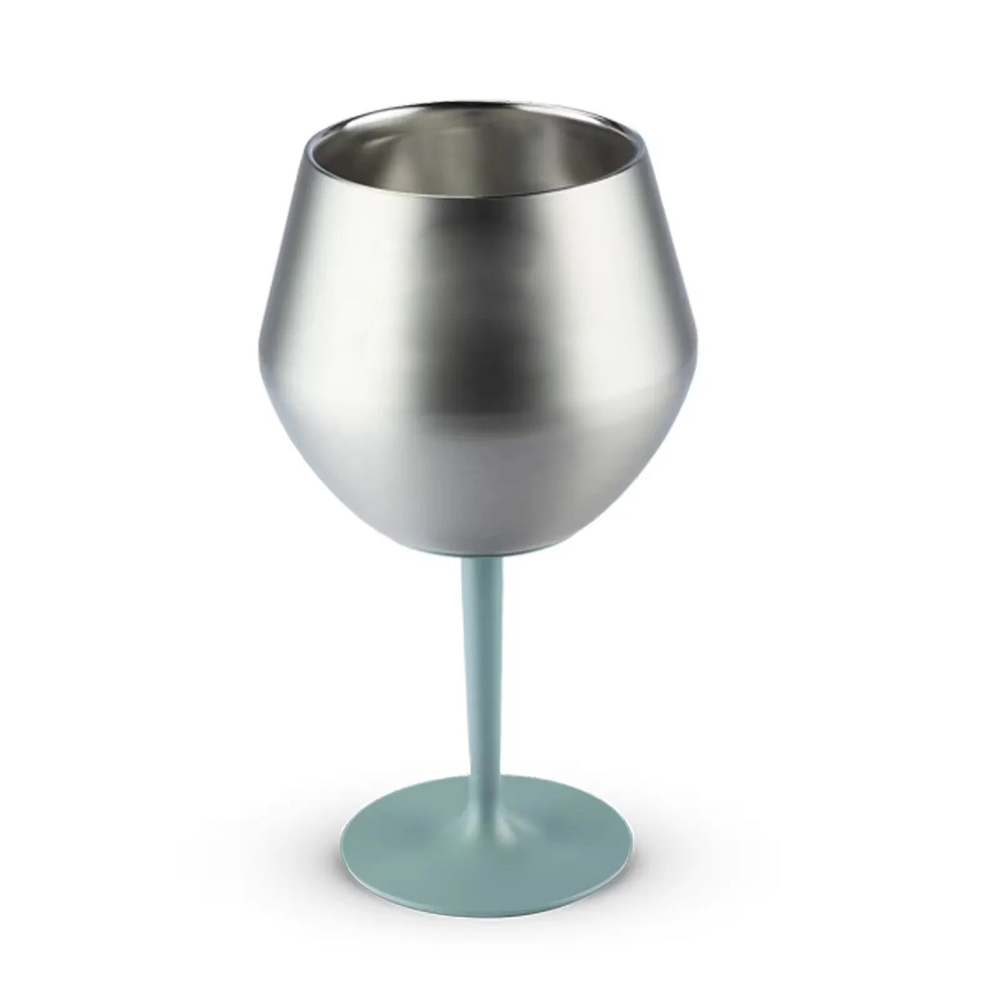 Stainless steel Goblet with detachable Plastic Stem