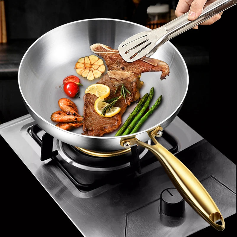 Stainless Steel Frying Pan