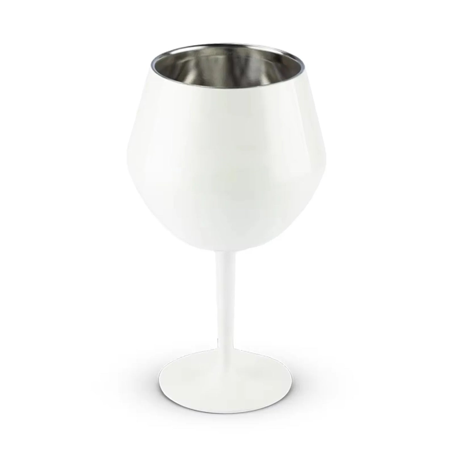 Stainless steel Goblet with detachable Plastic Stem