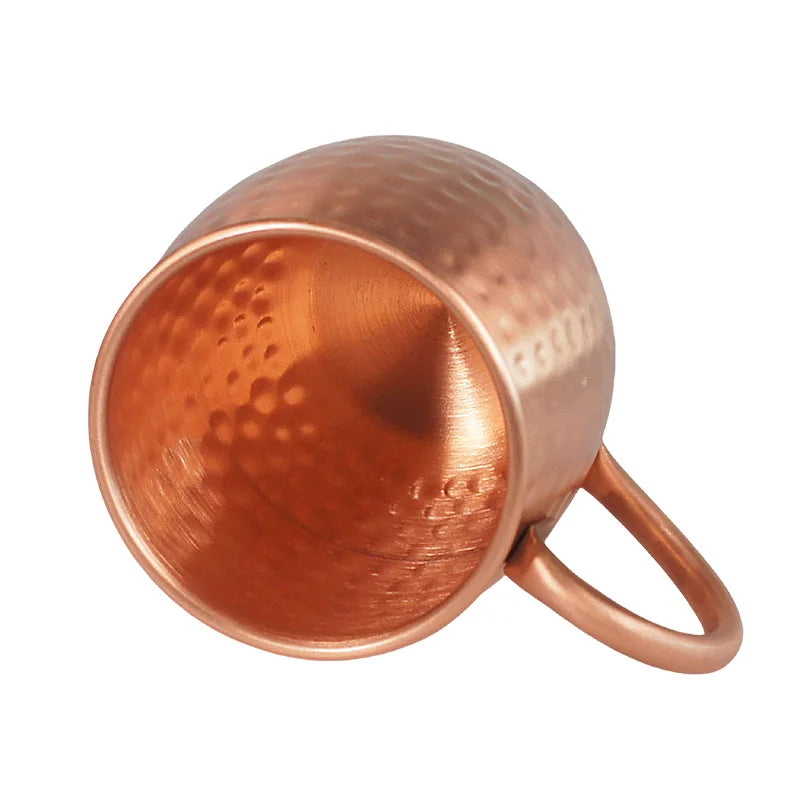 Pure Hammered Copper Moscow Mule Mug – 350ml