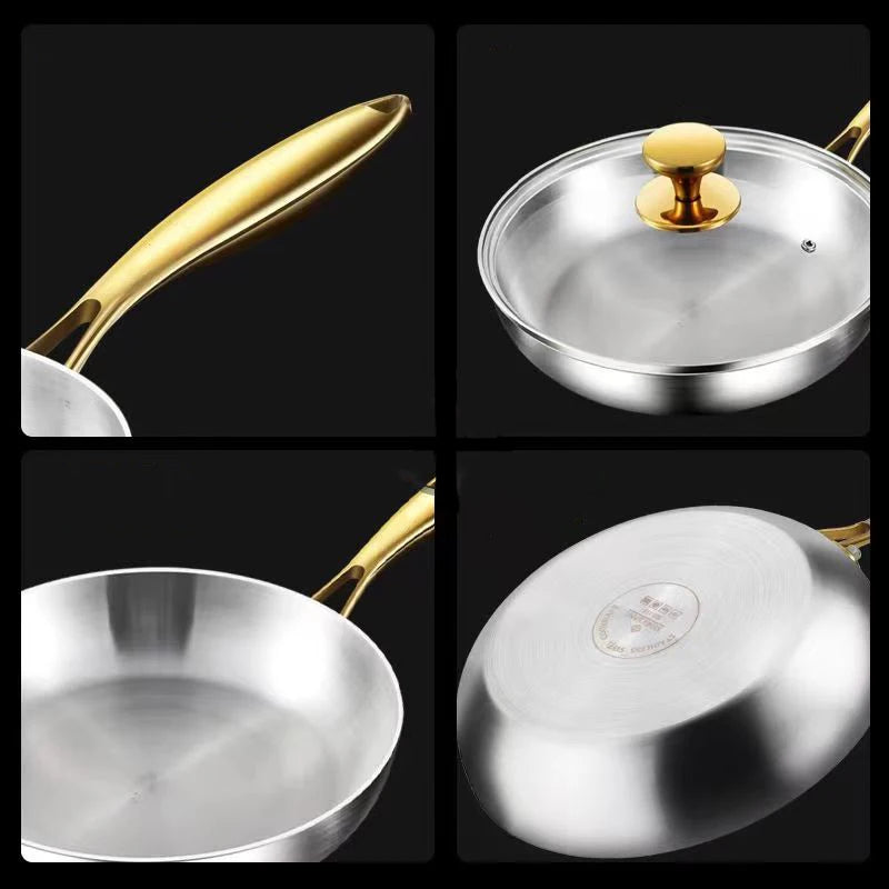 Stainless Steel Frying Pan