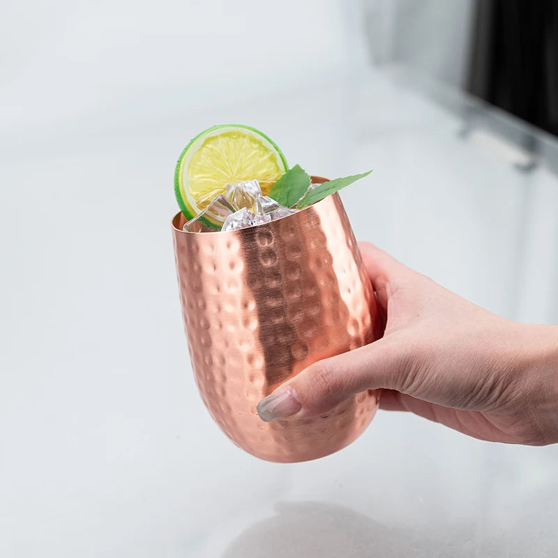 Pure Copper Moscow Mule Mug Durable Coppery Cup