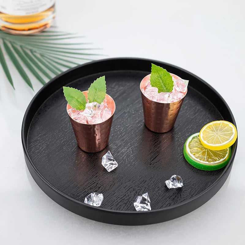 Pure Hammered Copper 2oz Shot Glass 60ml – for Home Bar & Gift Set Moscow Mule Cup