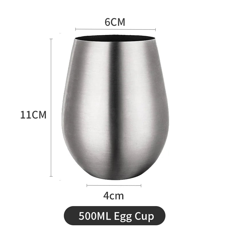 Cocktail/Wine Tumbler in Stainless Steel 500ml