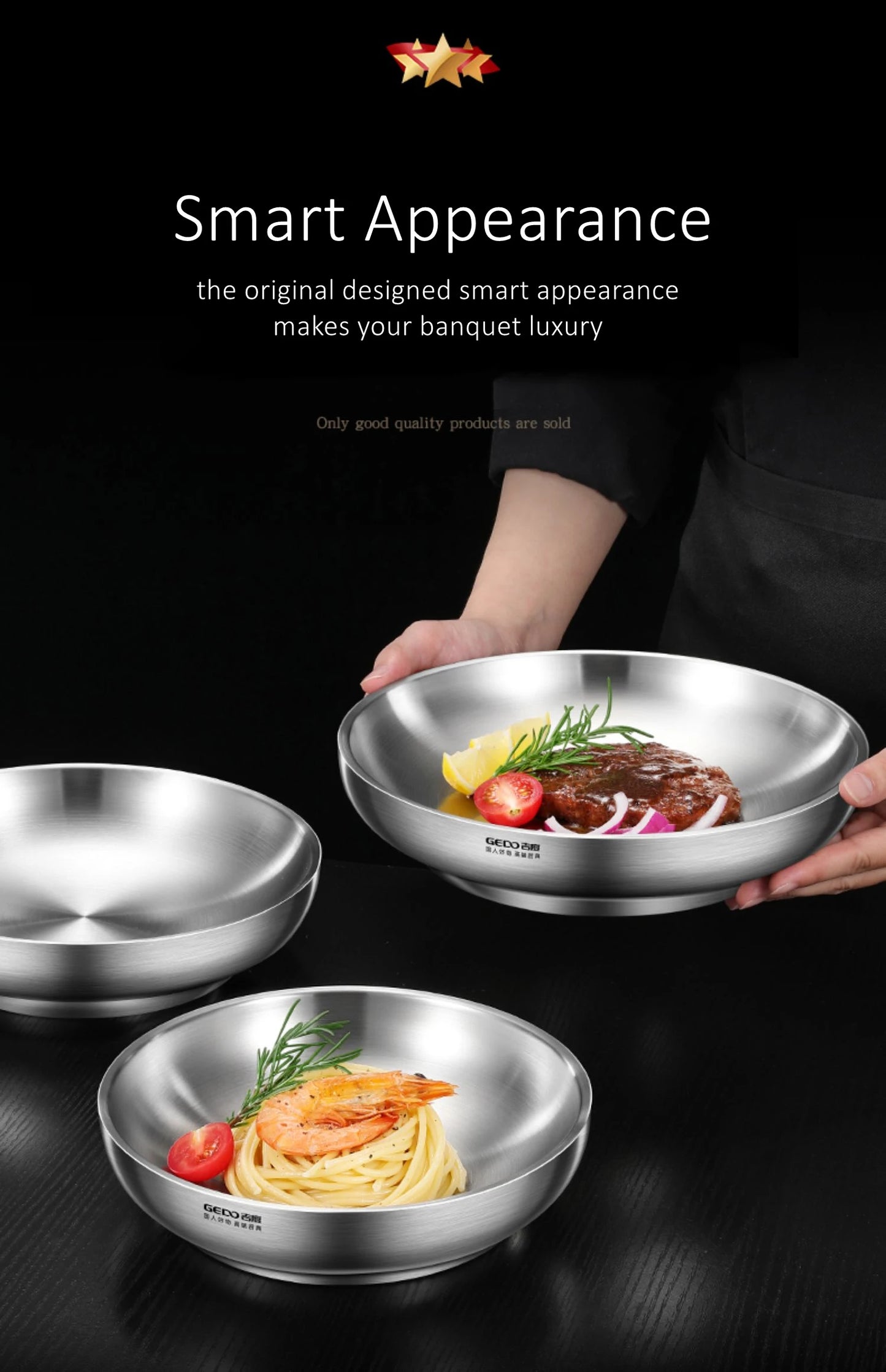 Pasta Bowl Stainless Steel